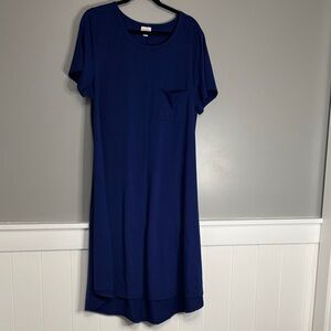 LuLaRoe Deep Blue Top